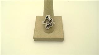 Unisex Silver Ring 925 Silver 5.5g Size:8